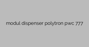 modul dispenser polytron pwc 777